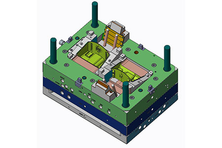Water Dispenser Housing injection mold design