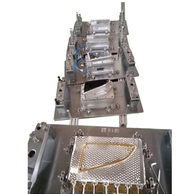 Welded car light housing