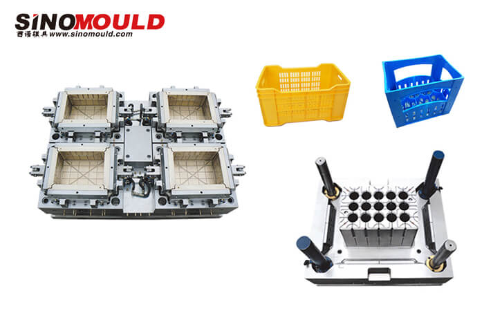 Turnover Crate Injection Mold