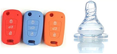 Liquid silicone rubber molded products