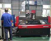 Three-axis cutting machining